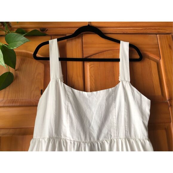 FashionNova Mary Linen Maxi Dress Size XL NWT - Picture 6 of 14